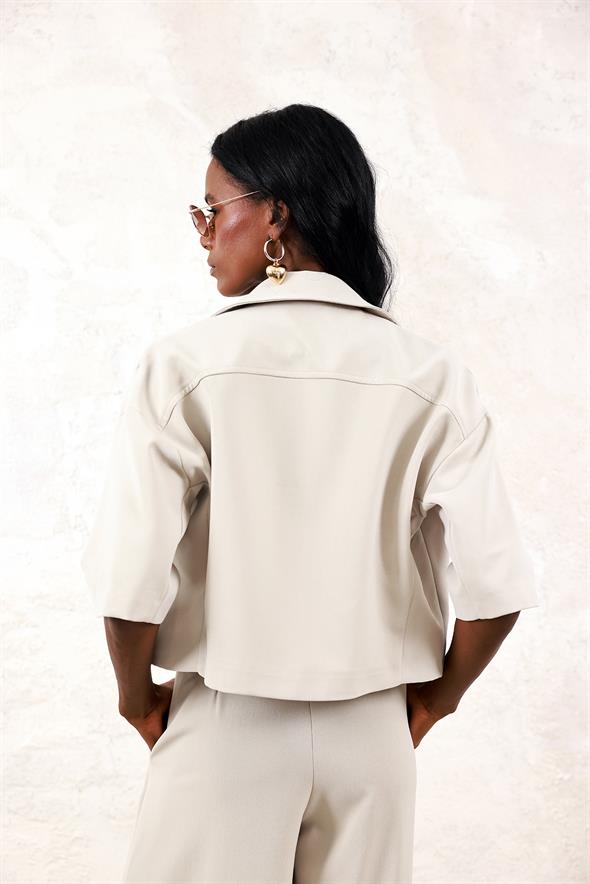 Taş Gabardin Ceket 130983