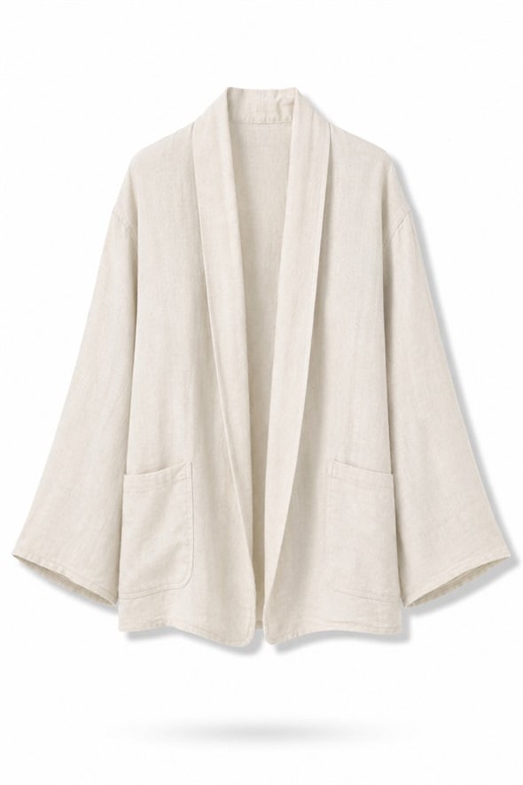 Taş Şal Yaka Kimono Gömlek 39484