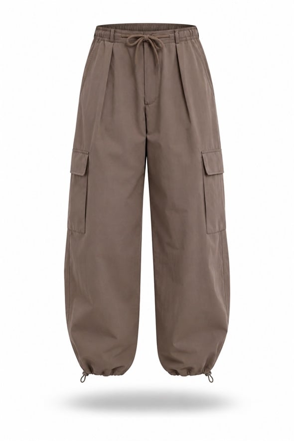 Vizon Beli Lastikli Kargo Pantolon 581163