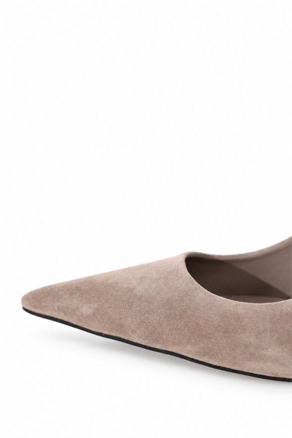 Vizon Sivri Burun Slingback 25149