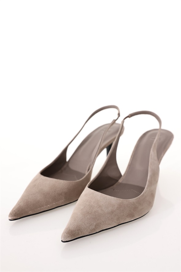 Vizon Sivri Burun Slingback 25149