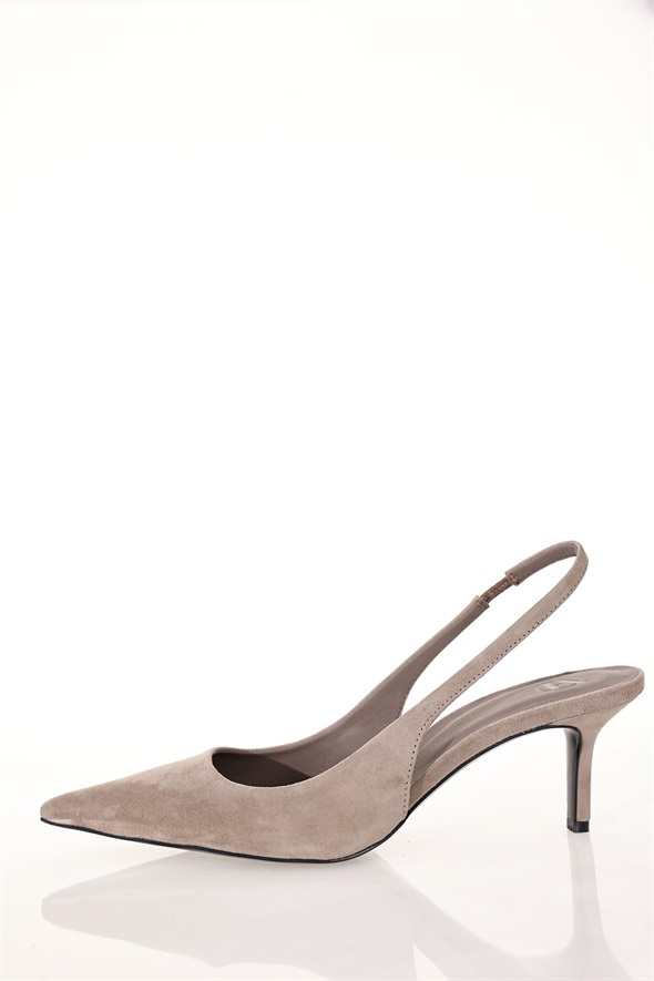 Vizon Sivri Burun Slingback 25149