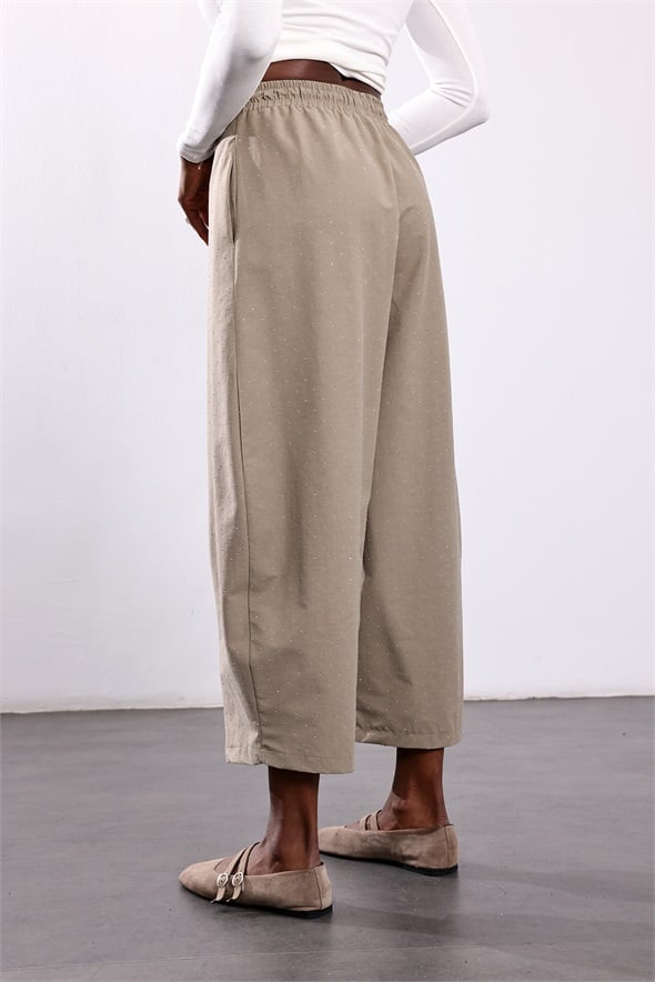 Vizon Taşlı Barrel Pantolon 51470