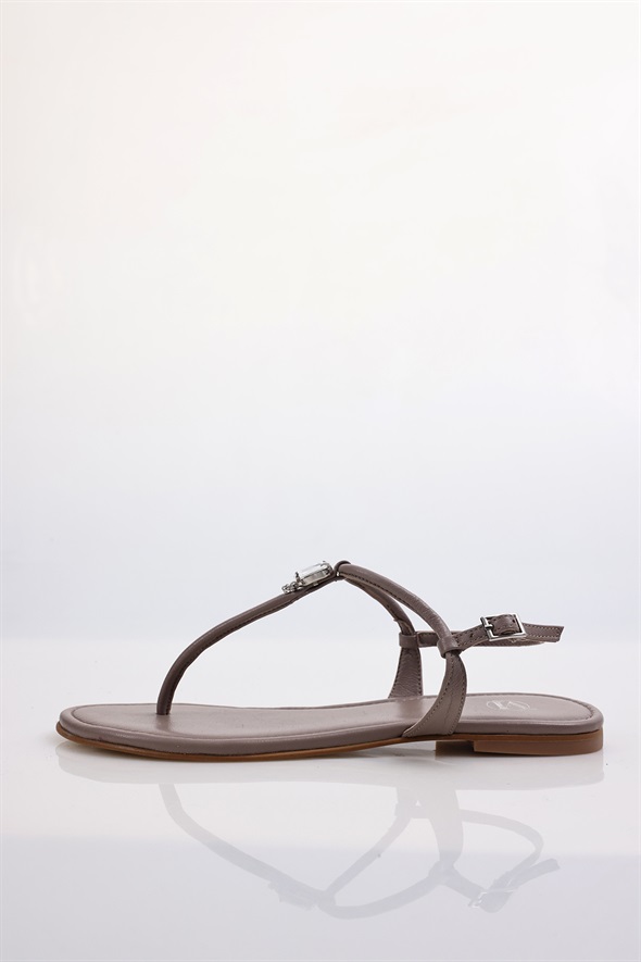 Vizon Tek Taş Sandalet 26057