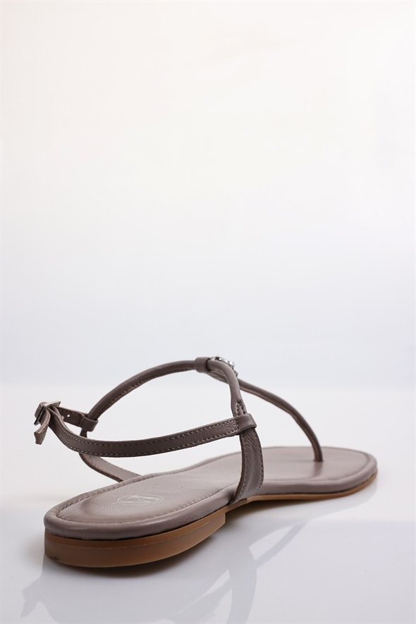 Vizon Tek Taş Sandalet 26057