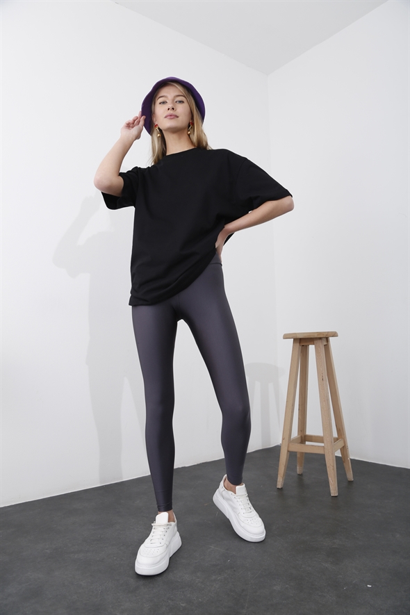 Siyah Boyfriend Tshirt 