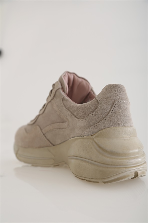 Bej Sneaker-18086 
