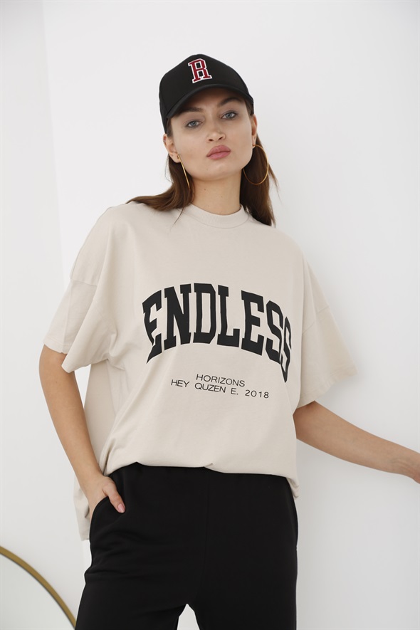 Taş Endless Baskılı Tshirt 317