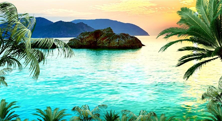 Deniz Manzaralı Duvar Kağıdı-34