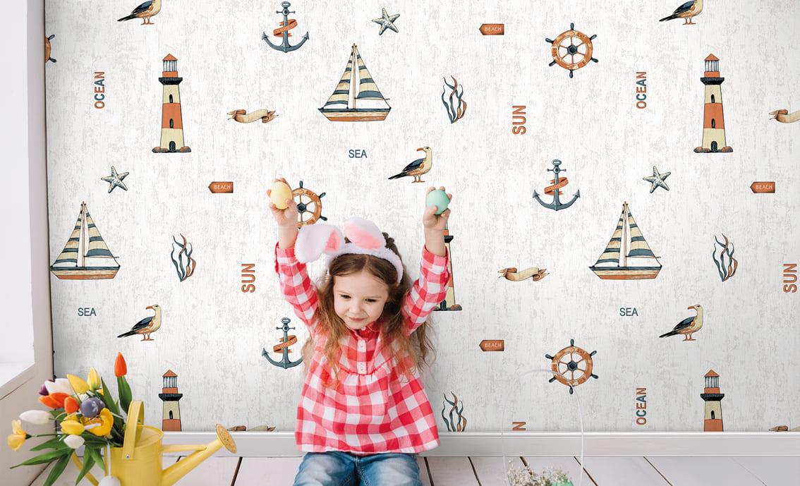 1203-01 Decowall Deco Junior Duvar Kağıdı