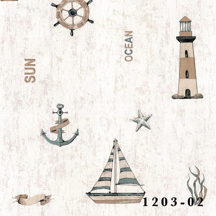 1203-02 Decowall Deco Junior Duvar Kağıdı