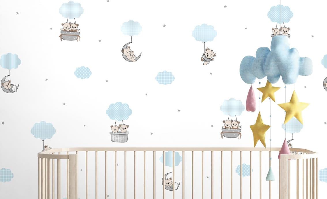 1208-01 Decowall Deco Junior Duvar Kağıdı
