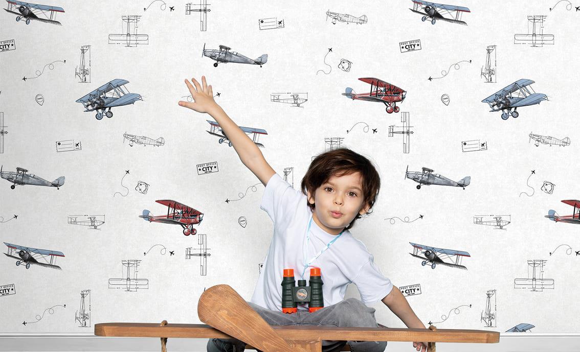1209-03 Decowall Deco Junior Duvar Kağıdı