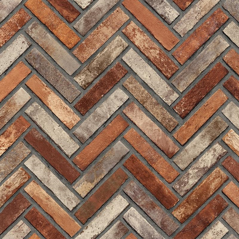 23105-4 Adawall Roka Modern Tuğla Desen Duvar Kağıdı