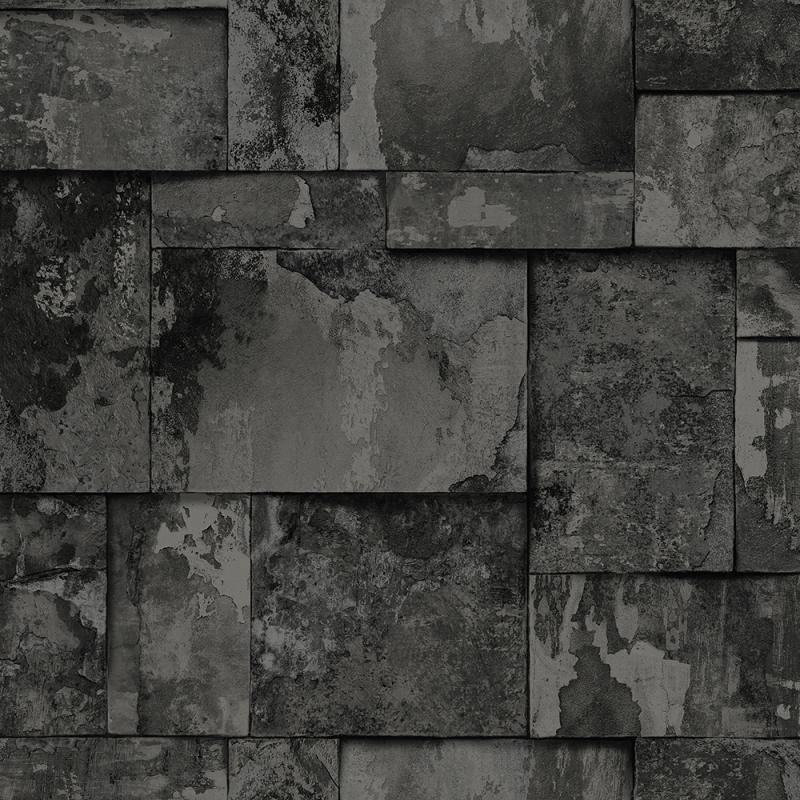 23106-5 Adawall Roka Geometrik Taş Desen Duvar Kağıdı