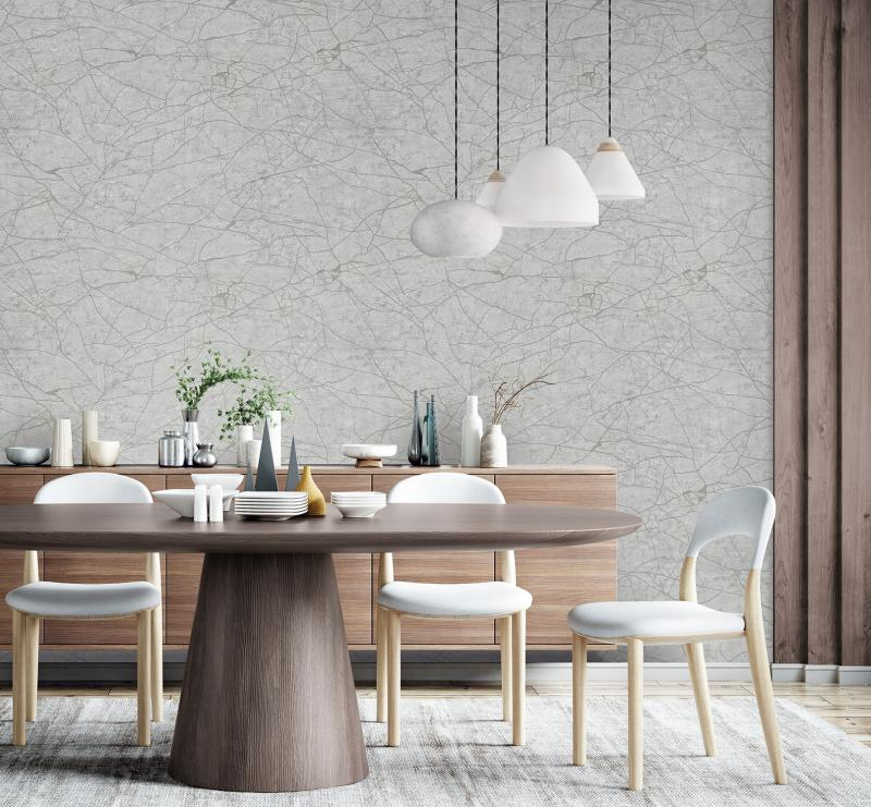23107-3 Adawall Roka Geometrik Çizgili Duvar Kağıdı