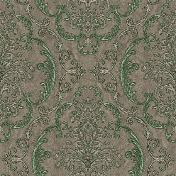 Adawall Seyyah 1312-4 Damask Desen Duvar Kağıdı