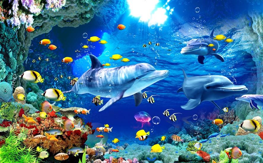 Denizaltı Duvar Kağıdı-1