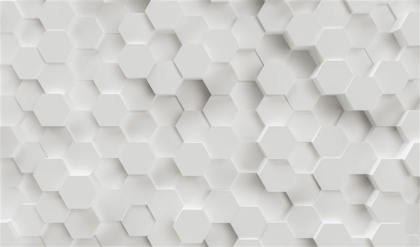 Geometrik Desenli Duvar Kağıdı-14