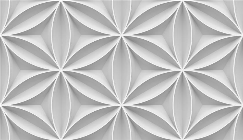 Geometrik Desenli Duvar Kağıdı-16