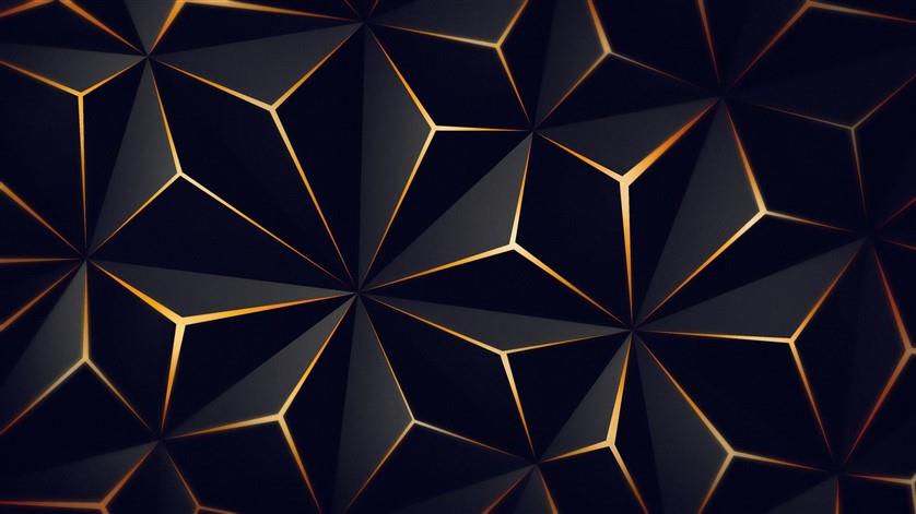 Geometrik Desenli Duvar Kağıdı-20