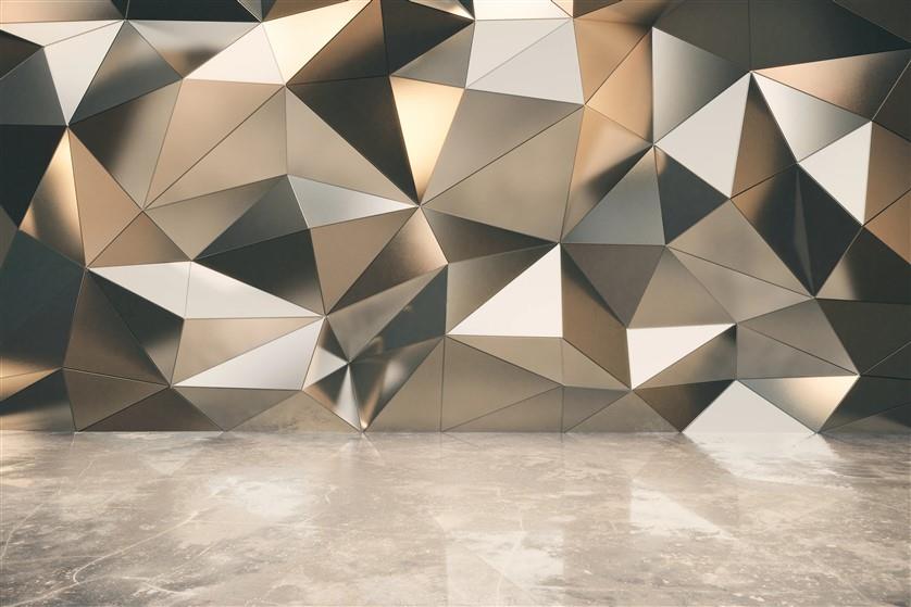 Geometrik Desenli Duvar Kağıdı-37