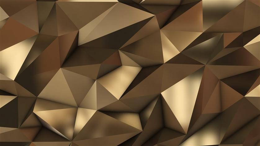 Geometrik Desenli Duvar Kağıdı-44