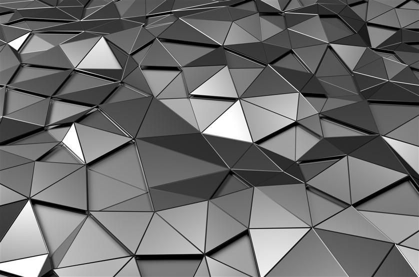 Geometrik Desenli Duvar Kağıdı-9