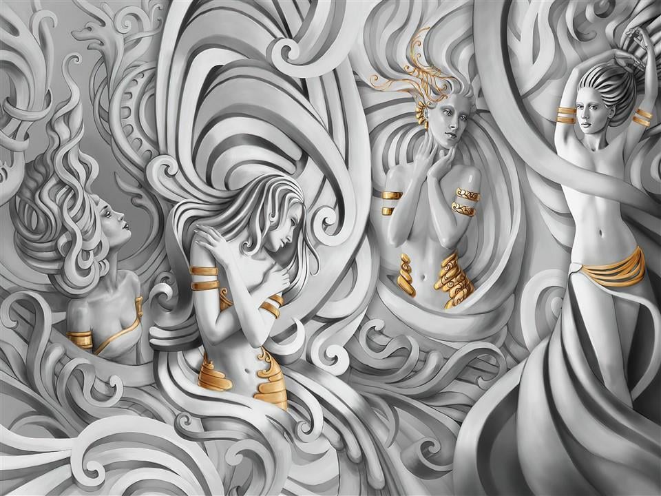 Kabartma Duvar Kağıdı-26