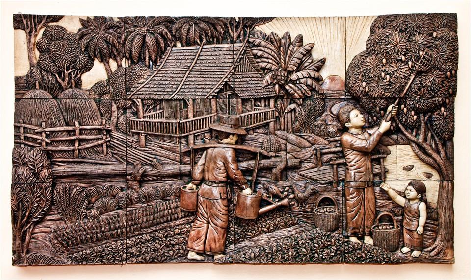 Kabartma Duvar Kağıdı-34