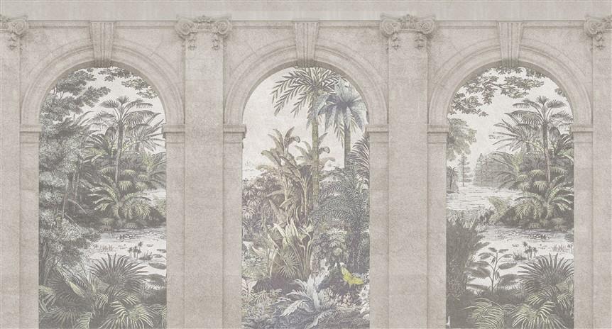 Tropikal Desenli Duvar Kağıdı-68