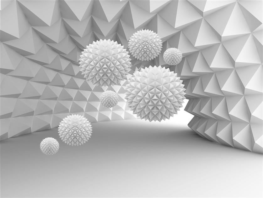 Tünel Derinlik 3d Duvar Kağıdı 019