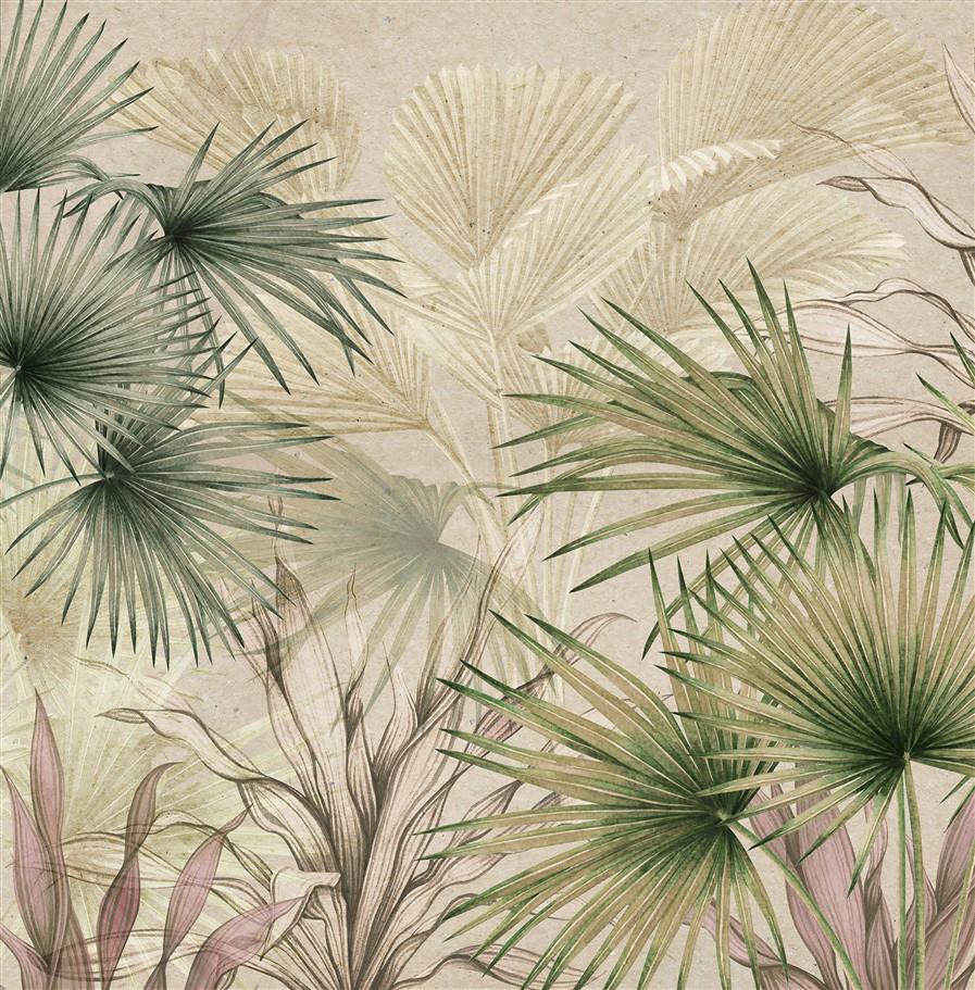 Yaprak Desen Duvar Kağıdı-44