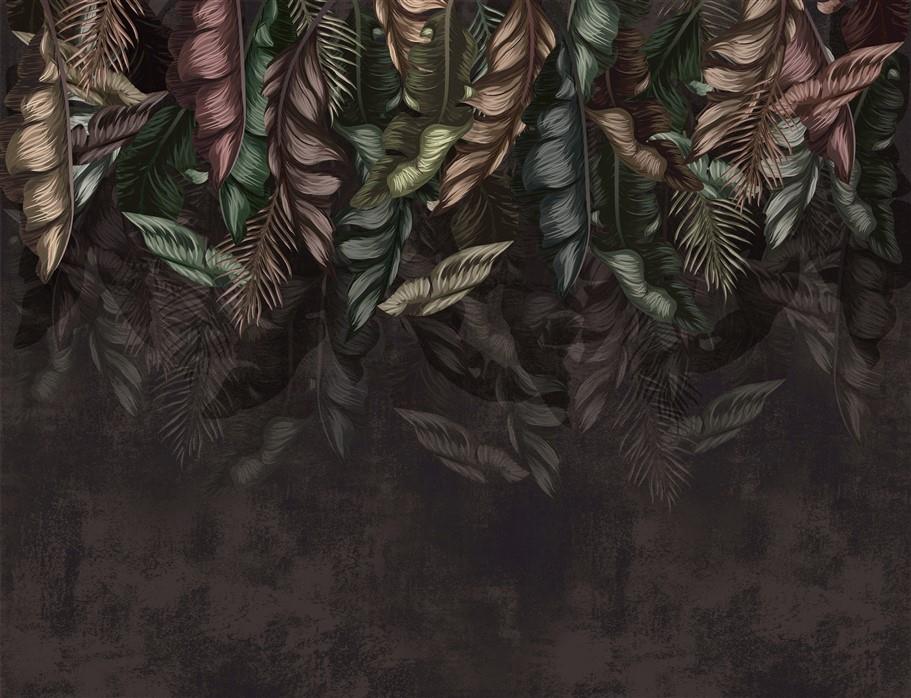 Yaprak Desen Duvar Kağıdı-51