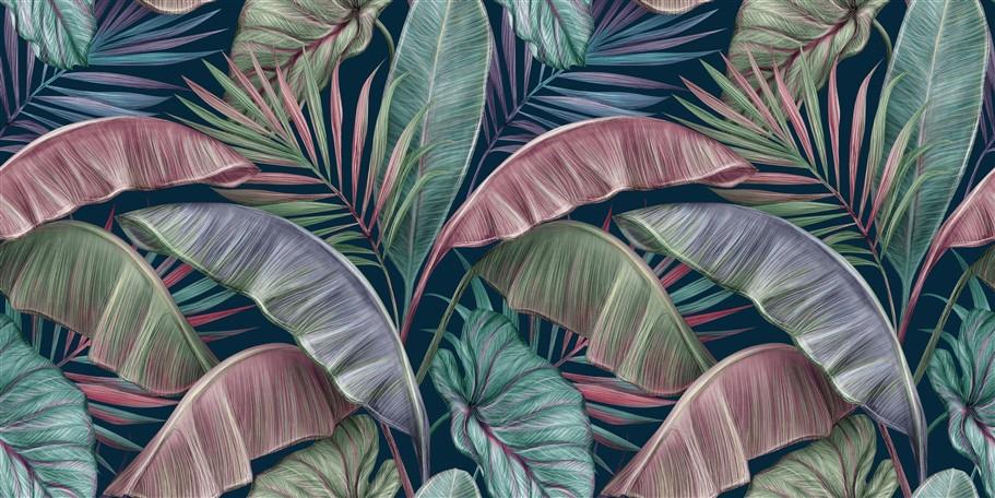 Yaprak Desen Duvar Kağıdı-7