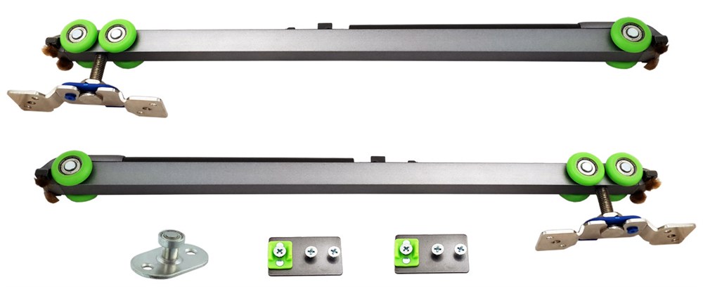 HT-8360-SET-SOFT AHŞAP KAPI SÜRGÜ MEKANİZMA SETİ 60kg.