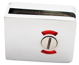 THR-1310WC-PCBR THOOR SÜRGÜLÜ CAM KAPI KİLİDİ WC TİPİ MANDALLI
