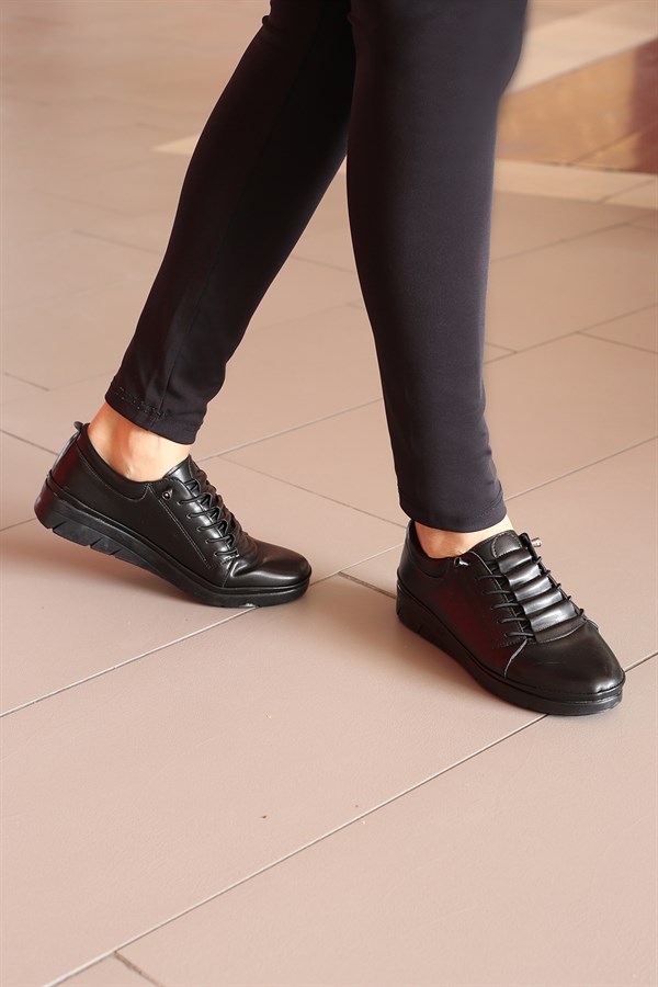 Alisya Kadın Günlük Ayakkabı Siyah