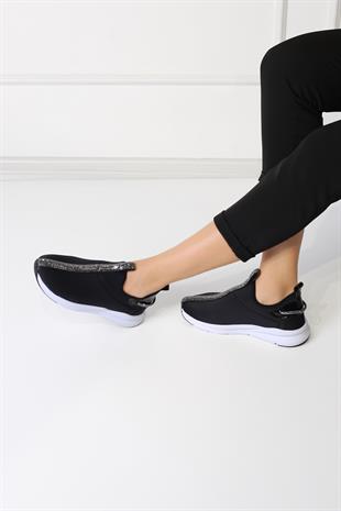Amora Kadın Ayakkabı Siyah Rugan
