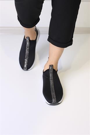 Amora Kadın Ayakkabı Siyah Rugan
