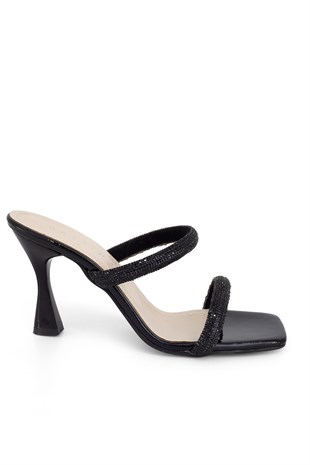 Savio Kadın Topuklu Ayakkabı Siyah
