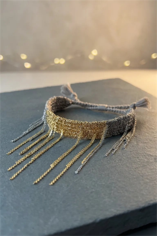 Handmade Dokuma Zincir Bileklik