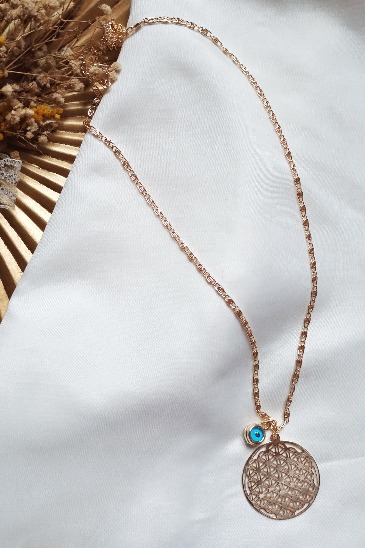 Gold Filled Flower of Life Necklace