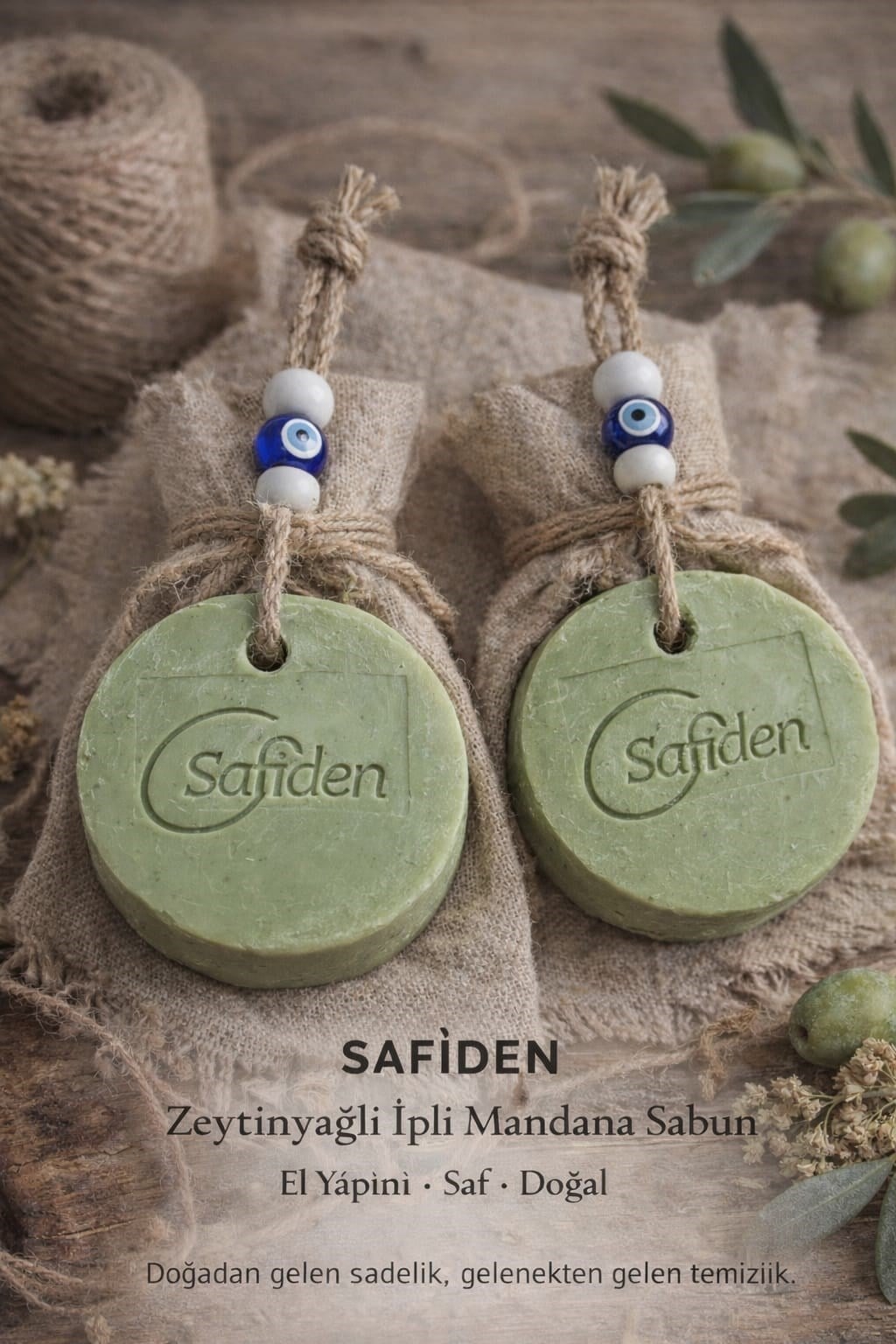 Safiden Mandala Sabunu-3 Adet