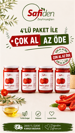 DOMATES PÜRESİ ÇOK AL AZ ÖDE