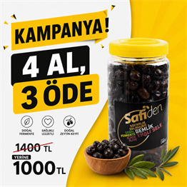 SİYAH ZEYTİNDE 4 AL 3 ÖDE KAMPANYASI