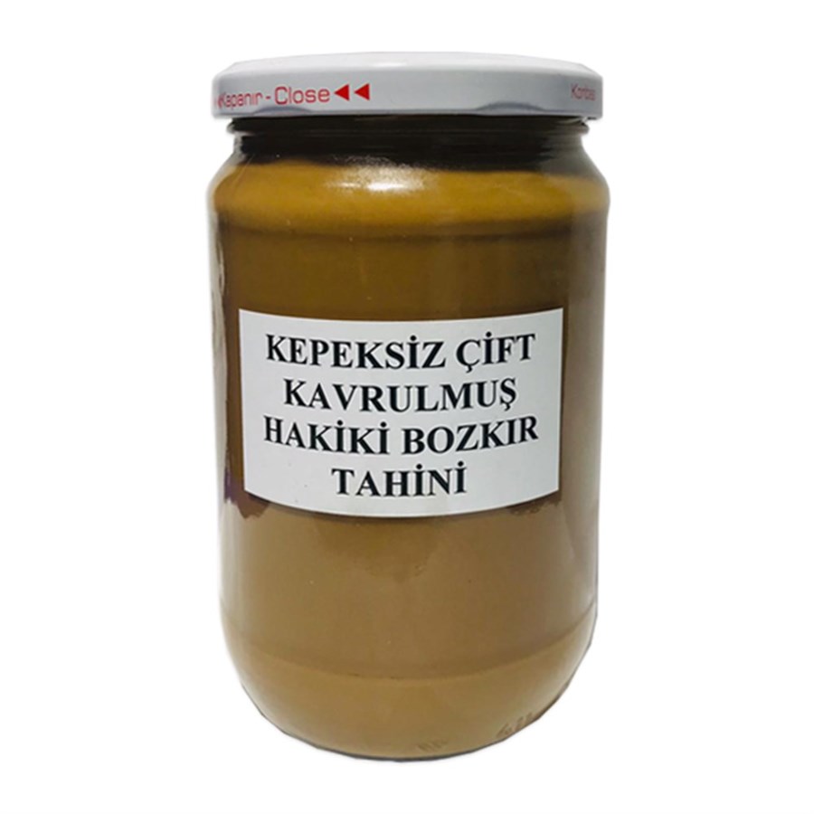 Çifte Kavrulmuş Kepeksiz Tahin (750 Gr)
