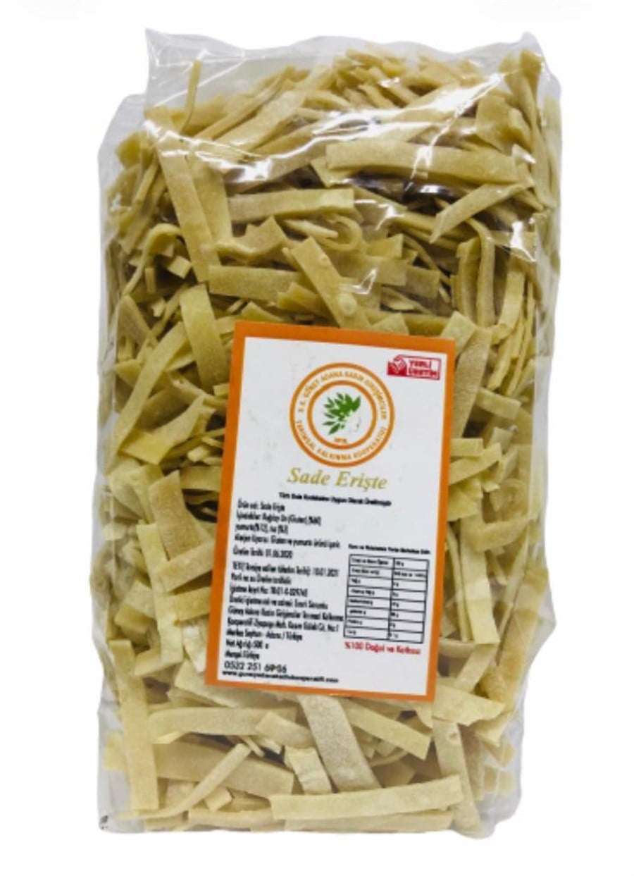 Erişte Sade iri Taneli 500 gr