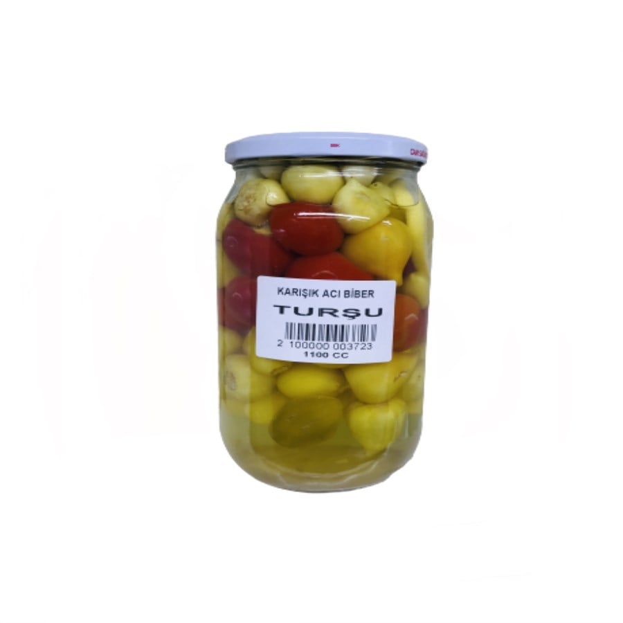 Karışık Acı Biber Turşusu (1100 CC )