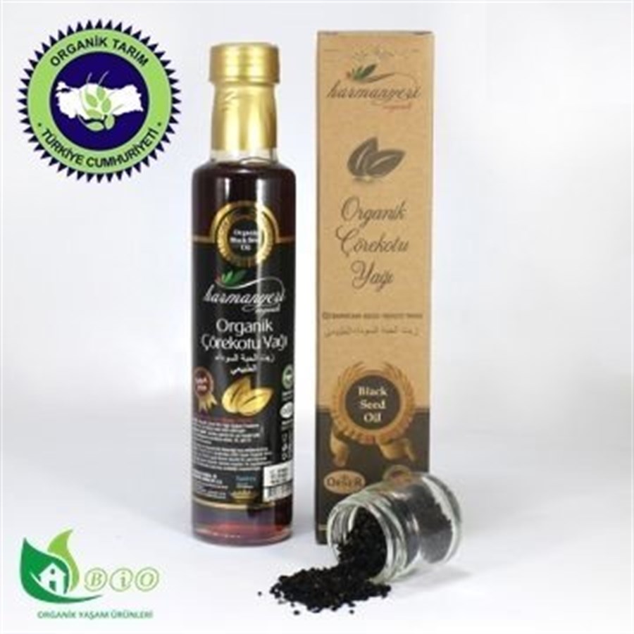 Organik Çörekotu Yağı 250 ml 